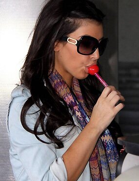 Kim Kardashian suck big