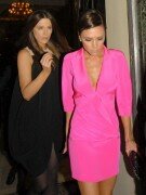 Victoria Beckham sexy in pink