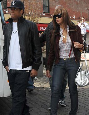 Beyonce with jay z-big