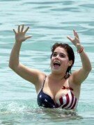 Princess Eugenie on the beach
