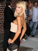Paris Hilton posing