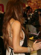 Lindsay Lohan side boob