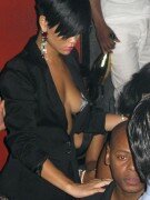 Rihanna flashing